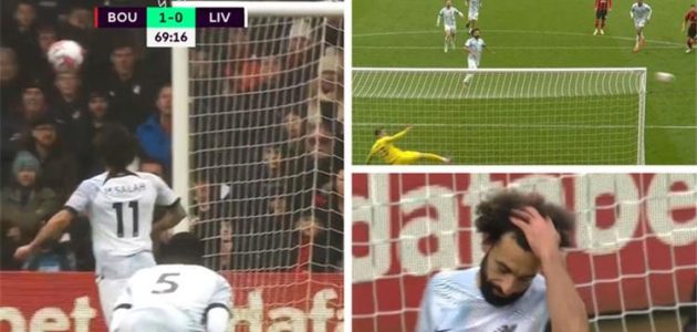 ماركا عن ركلة جزاء محمد صلاح المهدرة أمام بورنموث: أرسلها إلى السحب