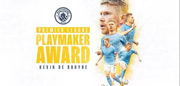 دي بروين أفضل صانع ألعاب في الدوري الإنجليزي 202223.. تعرف على مركز محمد صلاح